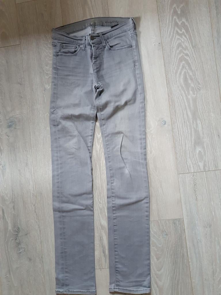 Grijze jeansbroek Seven maat 26, Kleding | Dames, Ophalen of Verzenden, Gedragen
