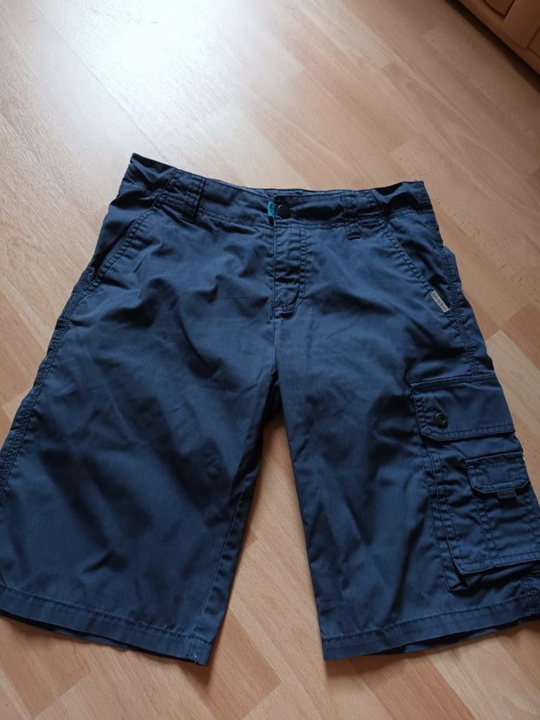 Blauwe short maat 158, Ophalen of Verzenden, Zo goed als nieuw
