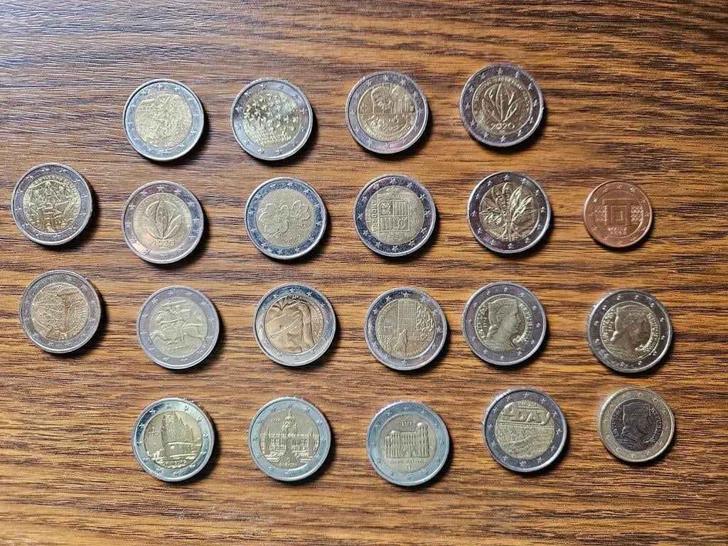 Munten 2 euro e.a., Ophalen, Overige landen, 2 euro, Losse munt