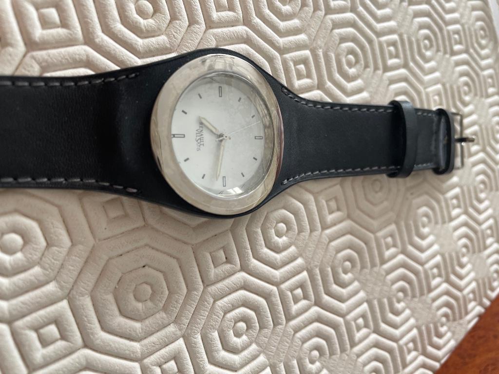 Renault horloge “Vel Satis”, Nieuw!, Overige merken, Leer, Staal, Polshorloge