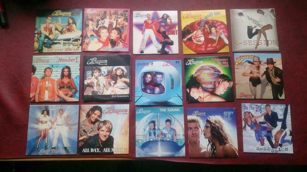 X-session cd singles, Cd's en Dvd's, Ophalen of Verzenden