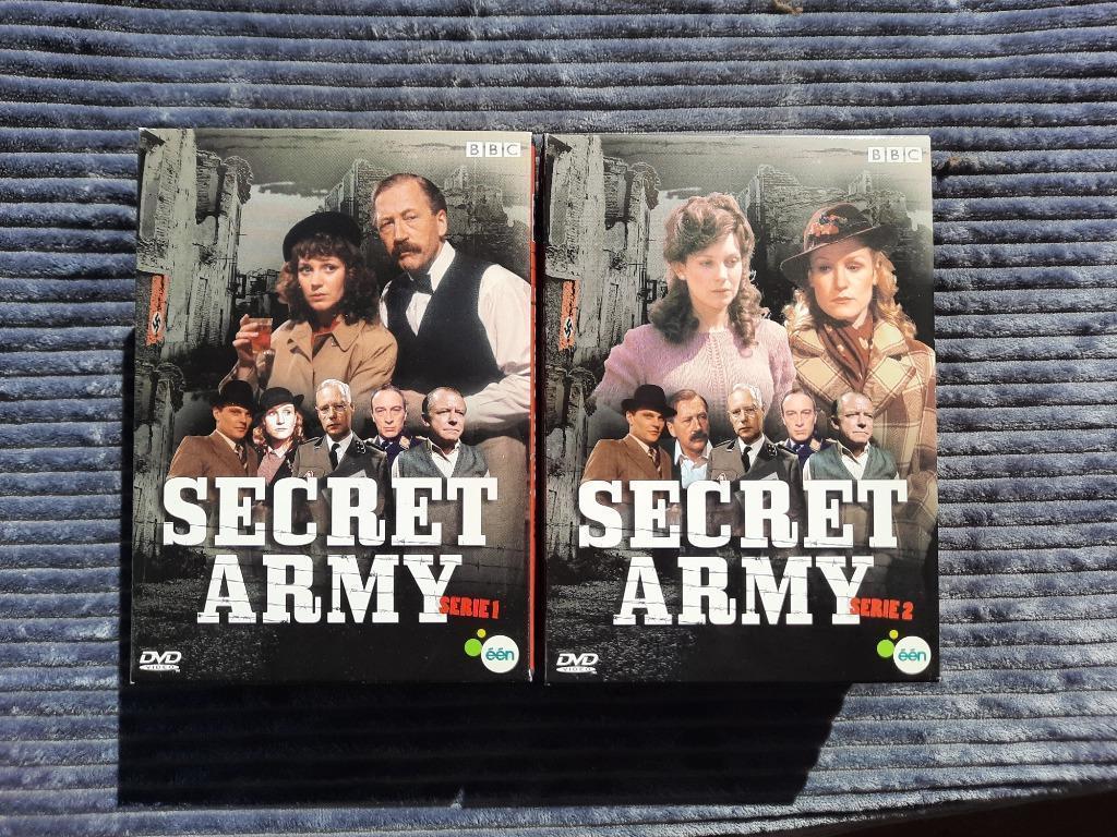 Secret Army serie 1 & 2, Cd's en Dvd's, Ophalen, Zo goed als nieuw, Overige genres