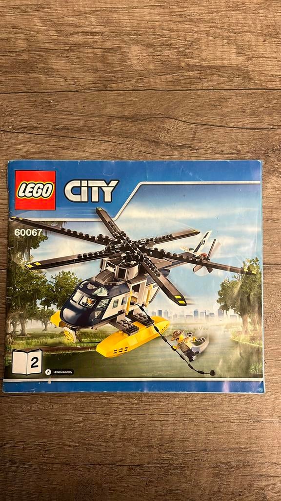 Lego city helikopter en boot, Ophalen, Zo goed als nieuw, Lego