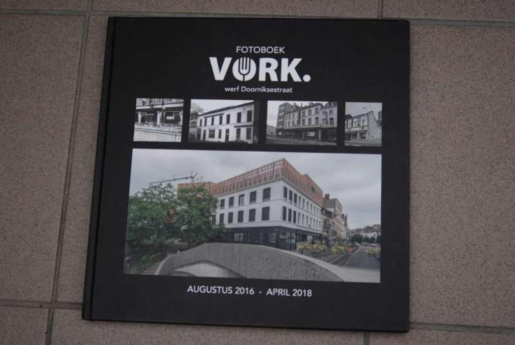 Fototboek Vork werf Doorniksestraat Kortrijk, Enlèvement ou Envoi, Comme neuf