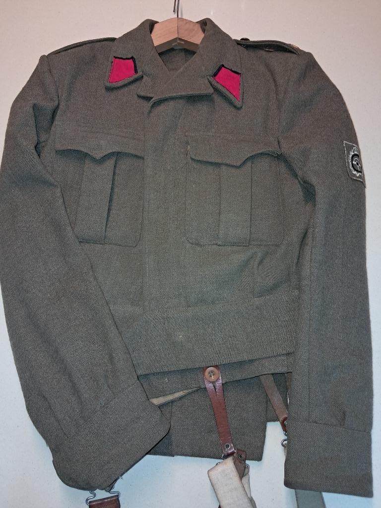 BELGIQUE - ABL - SOLDAT 13 DE LIGNE - 1957, Ophalen of Verzenden, Landmacht, Kleding of Schoenen