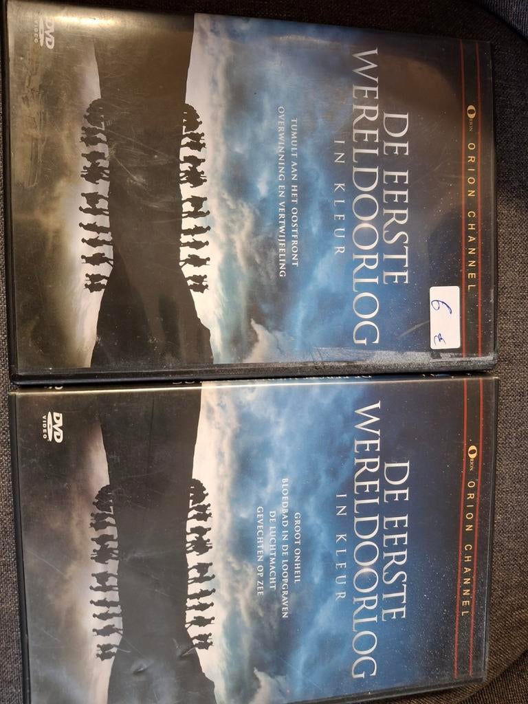 De eerste wereldoorlog in kleur,  6 afleveringen op 2 dvd's, Cd's en Dvd's, Dvd's | Documentaire en Educatief, Ophalen of Verzenden