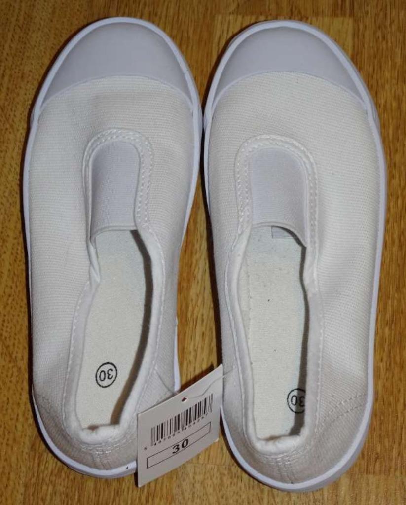Turnpantoffels (Nieuw), Sports & Fitness, Gymnastique, Enlèvement ou Envoi, Neuf, Blanc, Chaussons de gymnastique