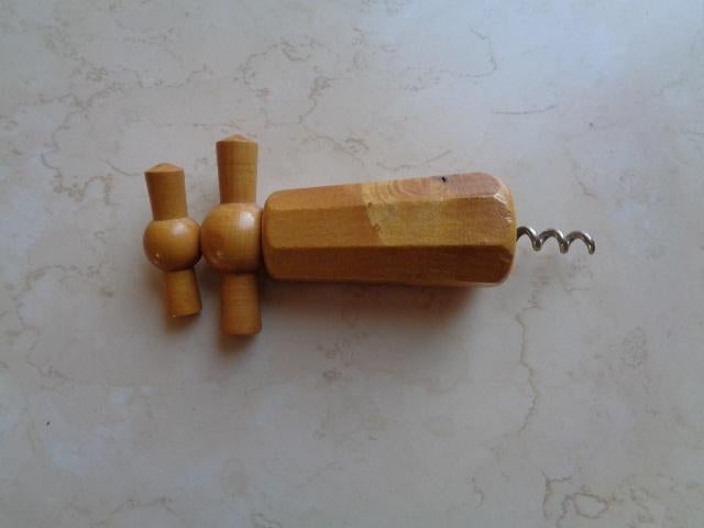 Tire bouchon bois vintage., Antiquités & Art, Envoi