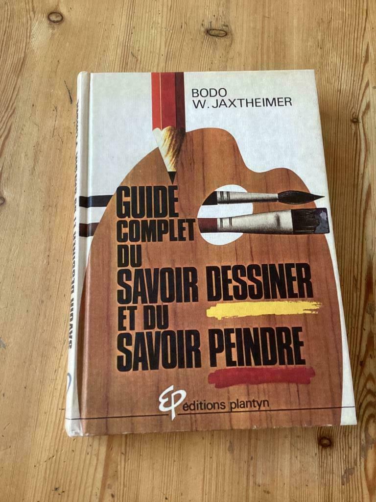 Bodo Jaxtheimer guide savoir dessiner et peindre, Bodo Jaxtheimer, Enlèvement ou Envoi, Utilisé, Dessin et Peinture