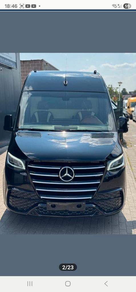 Te huur    Mercedes Sprinter Vip , 2022, 7 plaats , L3H2, Auto's, Bestelwagens en Lichte vracht, Te koop, USB