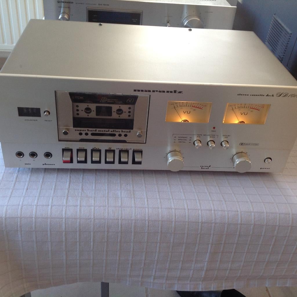 Lecteur cassette Marantz SD 1015, Enlèvement ou Envoi, Simple, Marantz, Tape counter