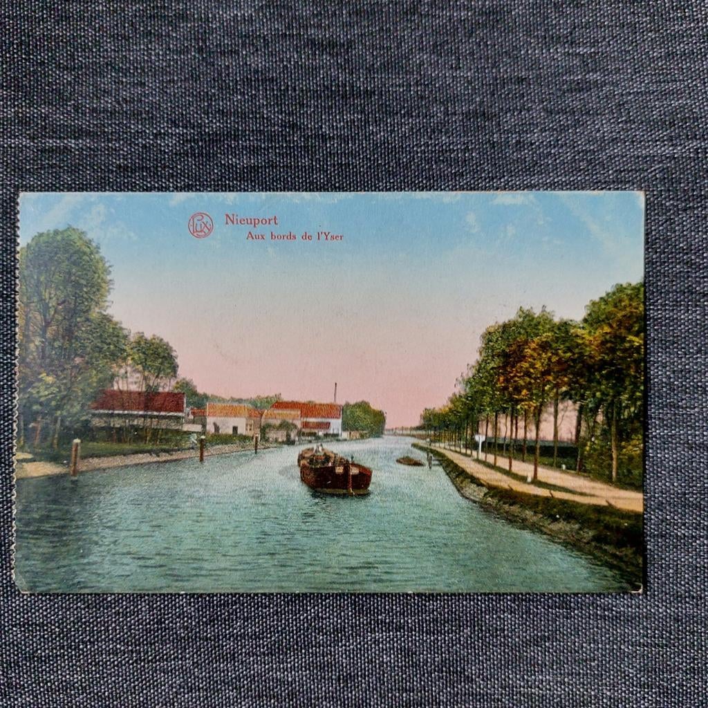 Oude postkaart Nieuwpoort, Ophalen of Verzenden