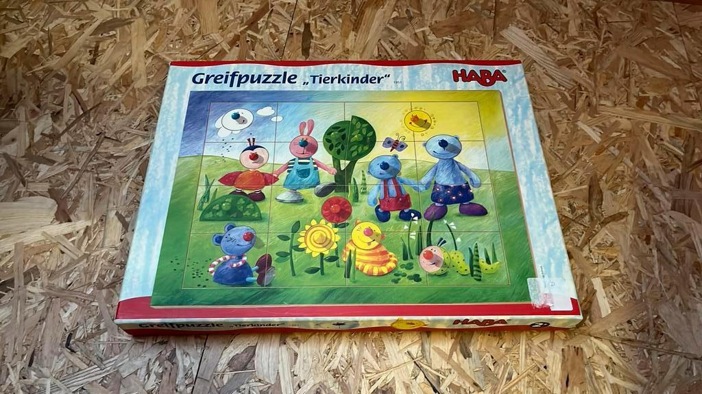 Haba puzzel, Kinderen en Baby's, Ophalen of Verzenden, Zo goed als nieuw