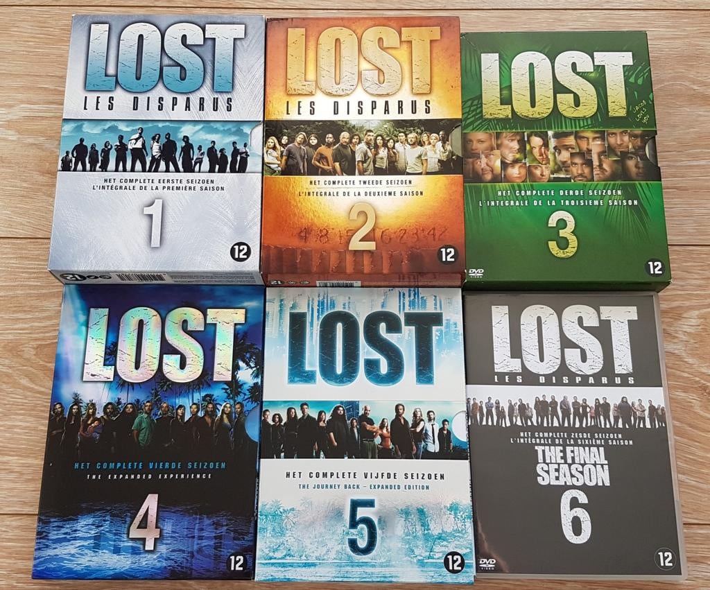 LOST saison 1, 2, 3, 4 ou 5 (*frais de livraison inclus), Action et Aventure, Tous les âges, Coffret, Comme neuf