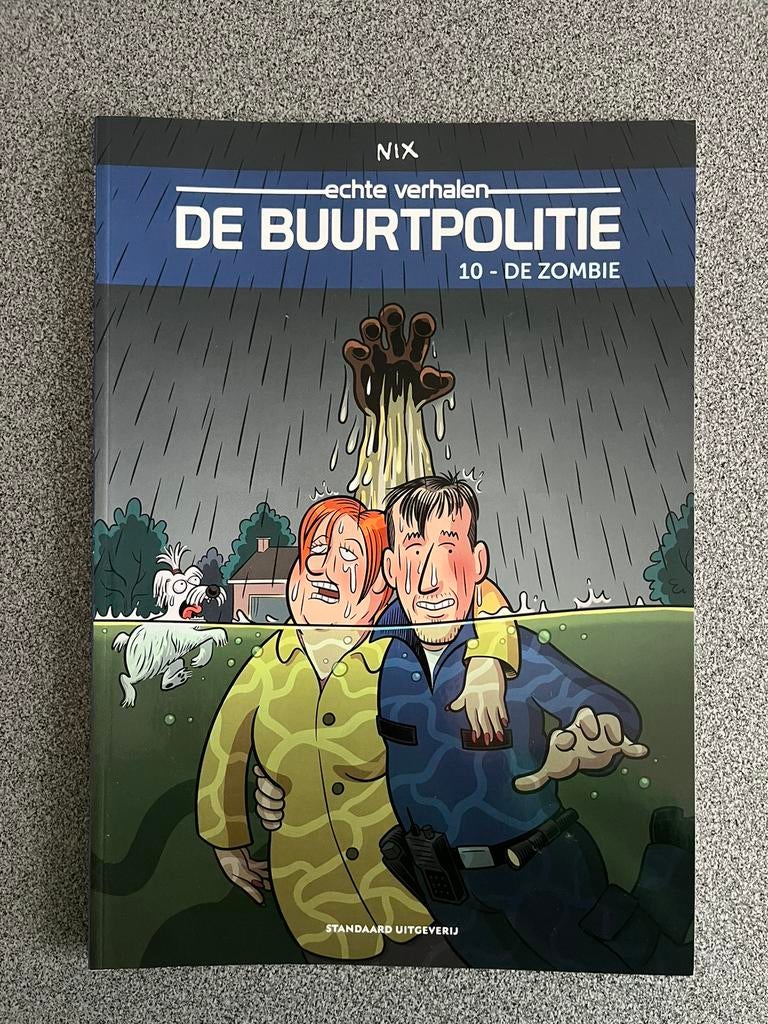 Strip De Buurtpolitie nr 10 - De zombie, Neuf, Enlèvement ou Envoi, Une BD, Nix