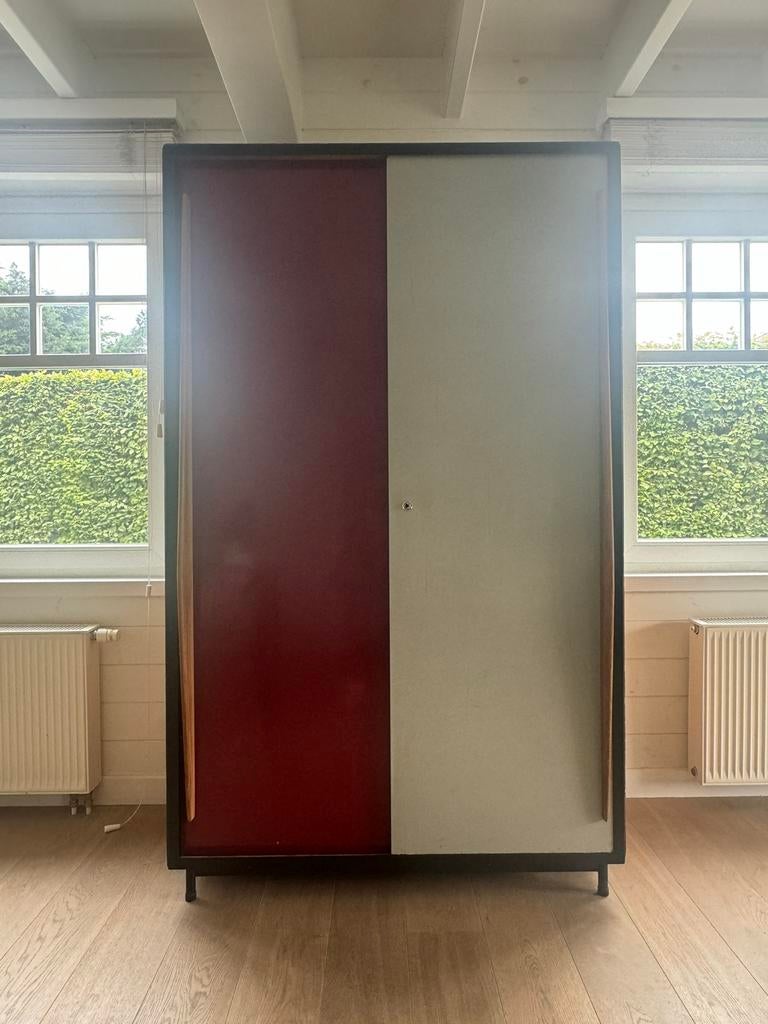 Armoire Tubax vintage Willy Van Der Meeren, Antiquités & Art, Enlèvement