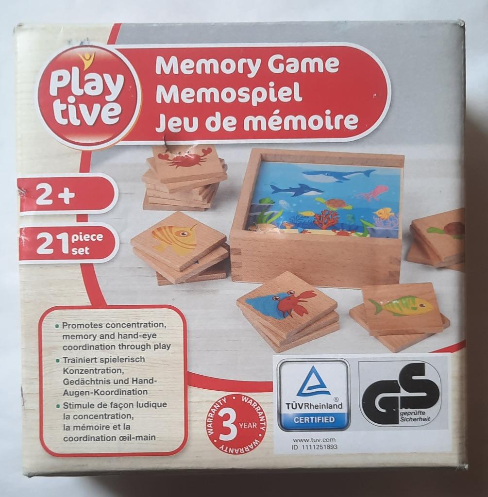 Jeu de mémoire en bois Playtive neuf, Enlèvement ou Envoi, Neuf