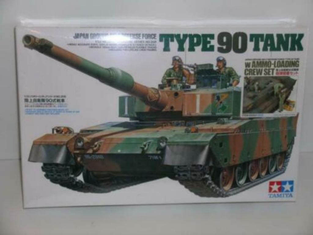 TAMIYA 89564 type 90 tank échelle 1/35, Neuf, Tank, Enlèvement ou Envoi, 1:32 à 1:50