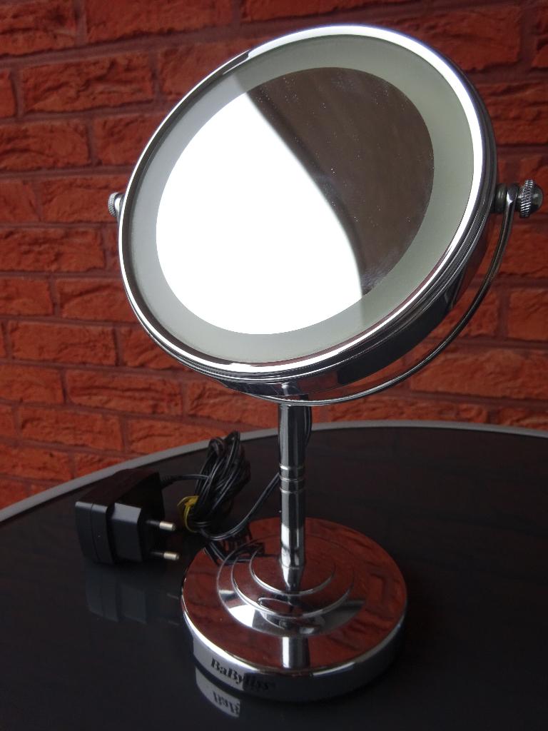 Miroir cosmétique Babyliss (lumineux), Enlèvement, Comme neuf, Tout le visage, Maquillage