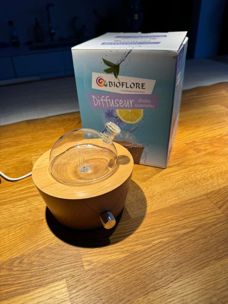 Diffuseur Huile essentielle Bioflore nebulisateur NEUF, Enlèvement, Comme neuf, Aroma