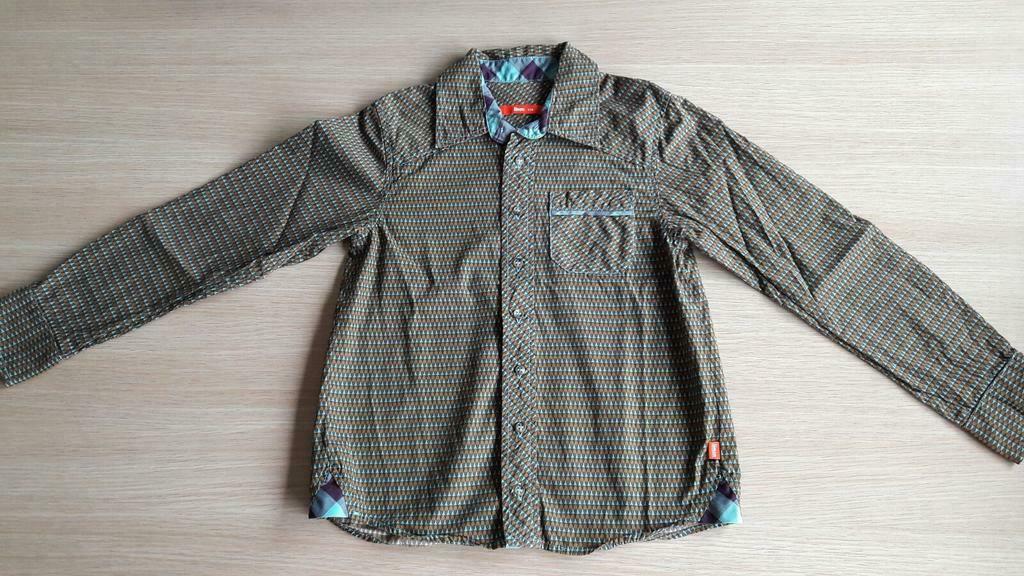 Mooi retro hemdje Limon maat 116, Ophalen of Verzenden, Zo goed als nieuw, Jongen, Overhemd of Blouse