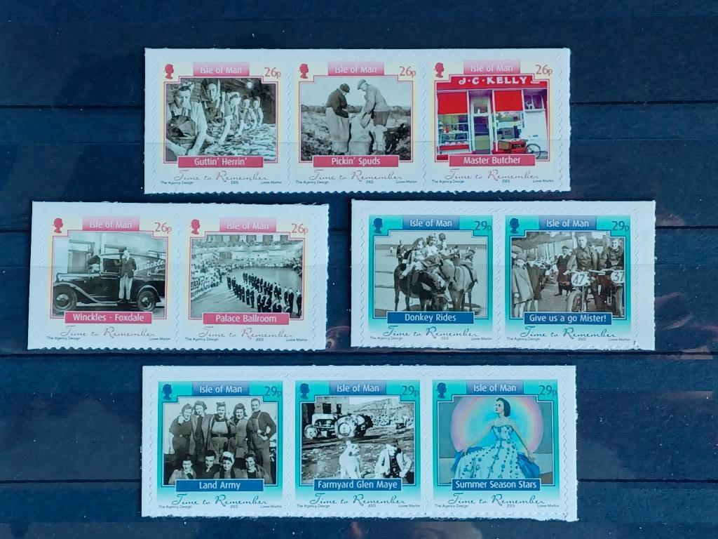 Postzegels Eiland Man, Postzegels en Munten, Ophalen of Verzenden, Postfris