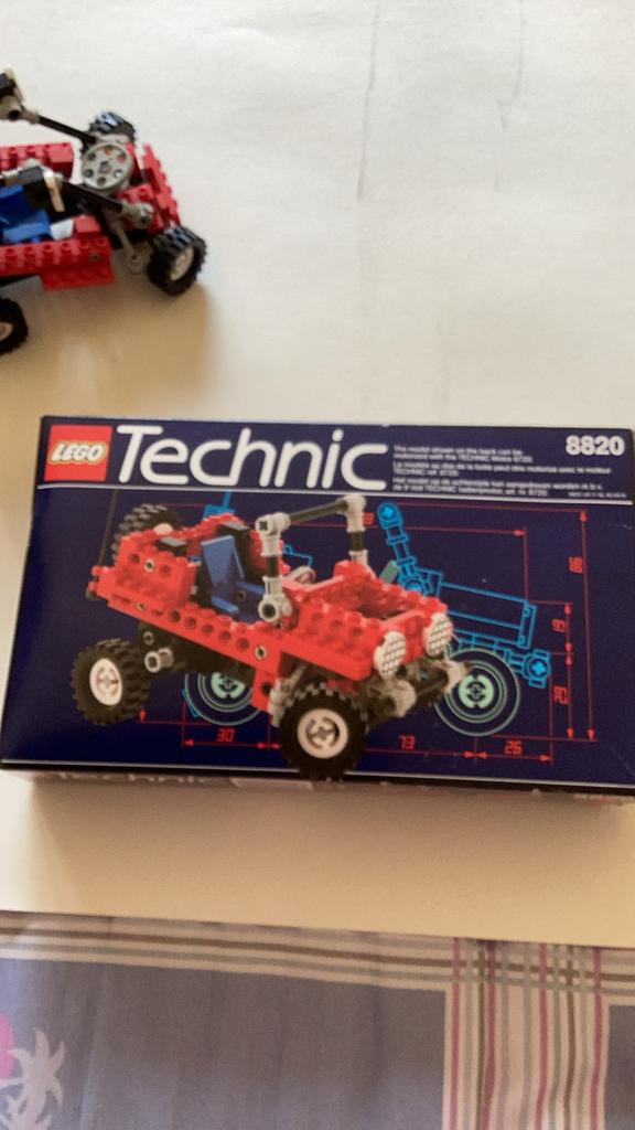 Technic Lego 8820, Enlèvement ou Envoi, Comme neuf, Ensemble complet, Lego