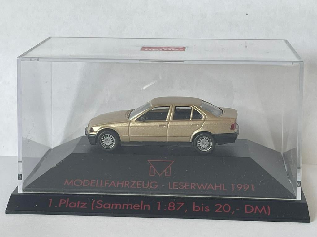 Herpa BMW E36 sedan PC-model 1/87, Ophalen of Verzenden, Zo goed als nieuw, Auto, Herpa