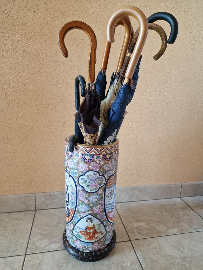Chinese paraplubak, Ophalen