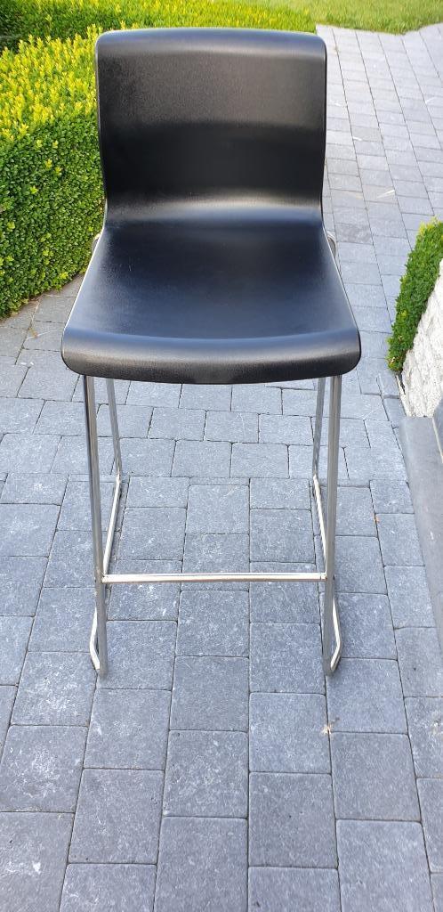 Chaises de bar x4, Avec repose-pieds, Synthétique, 4 tabourets, Comme neuf