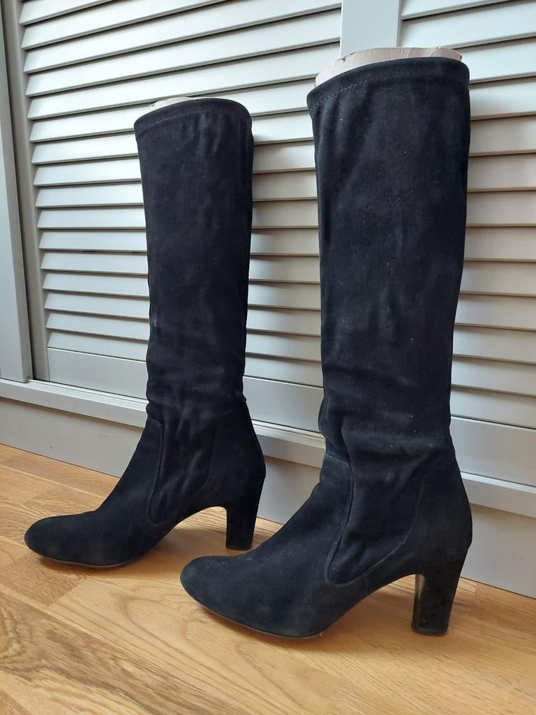 Bottes velours noires T41, Vêtements | Femmes, Enlèvement, Comme neuf