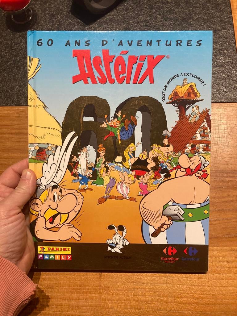 Asterix album Panini pour les 60 ans - complet, Enlèvement ou Envoi, Comme neuf