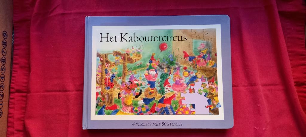 Kabouter circus puzzel en voorleesboek, Enlèvement ou Envoi, Comme neuf, Livre de lecture, 5 ou 6 ans