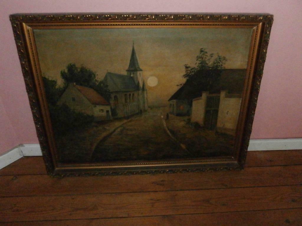 Tableau village de Vodecq, Enlèvement