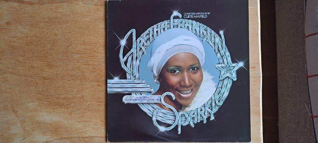 Par ARETHA FRANKLIN MOTION PICTURE SPARKLE, Enlèvement ou Envoi, Comme neuf, LP