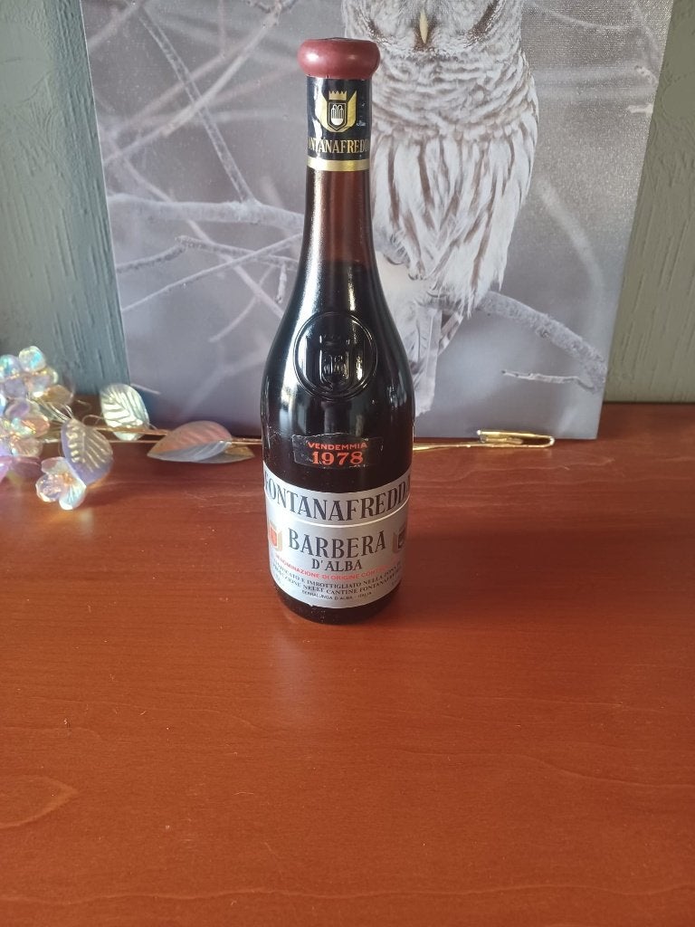 Vintage Fontanafredda Barbera d'Alba 1978 - Geboortejaar, Nieuw, Rode wijn, Vol, Italië