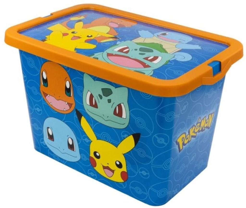 Pokemon Opbergbox - 7 Liter - Klikbox / Speelgoedbox, Ophalen of Verzenden, Nieuw, Overige typen