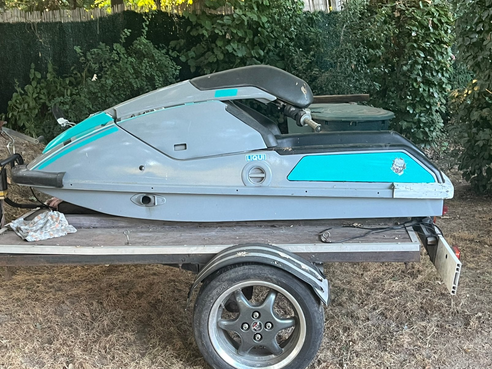 Kawasaki sx 650,  inclusief remork, Ophalen, Gebruikt, Benzine