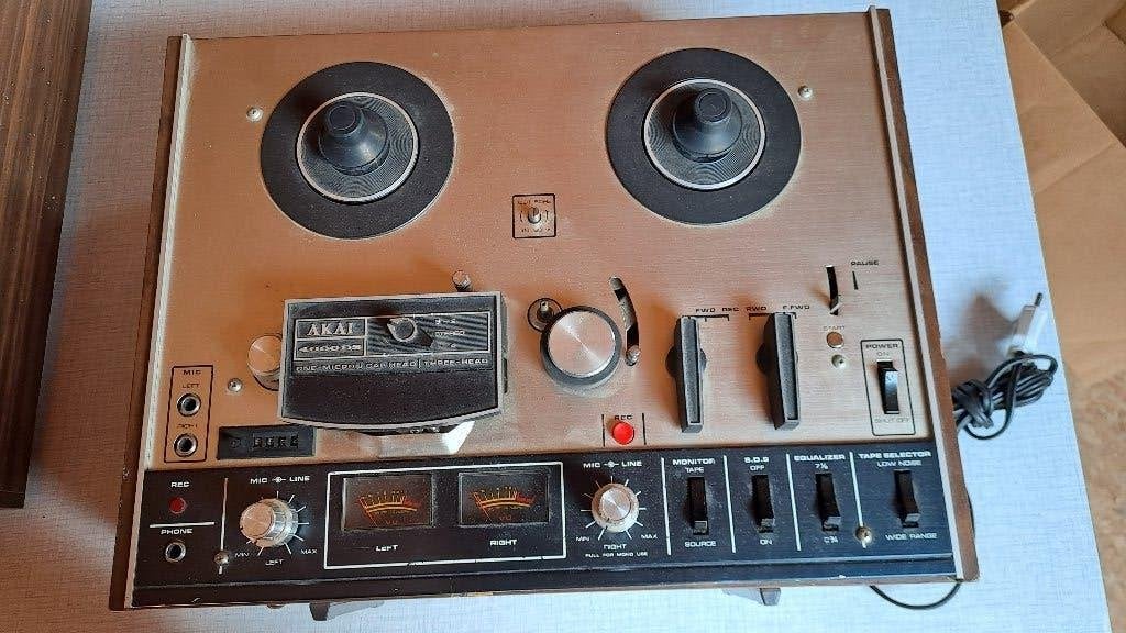 Bandopnemer Akai 4000DS, Audio, Tv en Foto, Bandrecorder, Ophalen, Bandrecorder