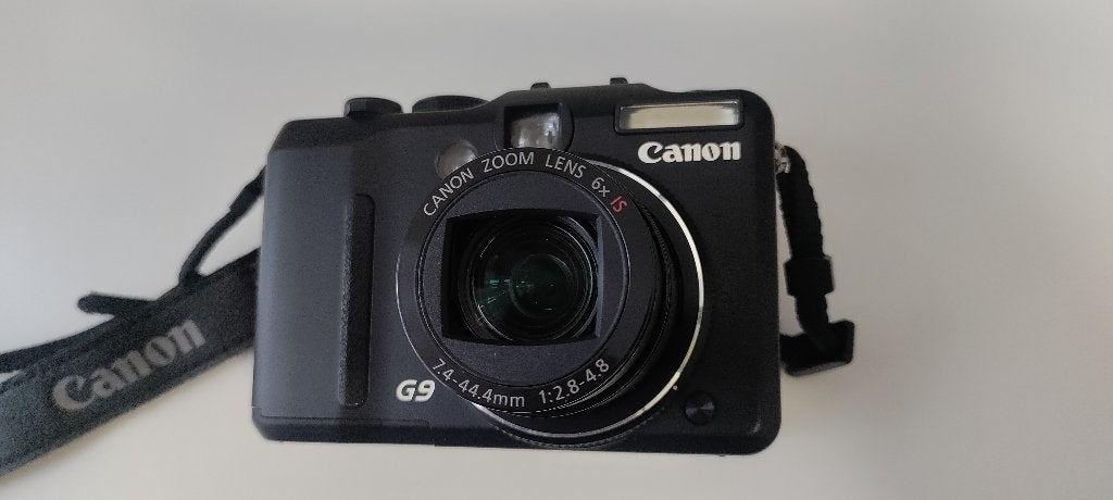 Canon Powershot G9, TV, Hi-fi & Vidéo, 12 mégapixels, Canon, 4 à 7 fois, Comme neuf