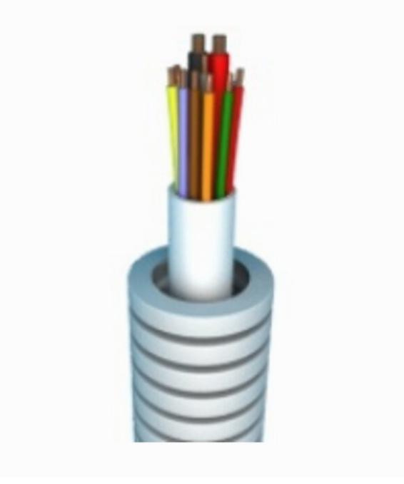 flex met alarmkabel 4 x 0,22 + 2x0,75, Bricolage & Construction, Électricité & Câbles, Enlèvement ou Envoi