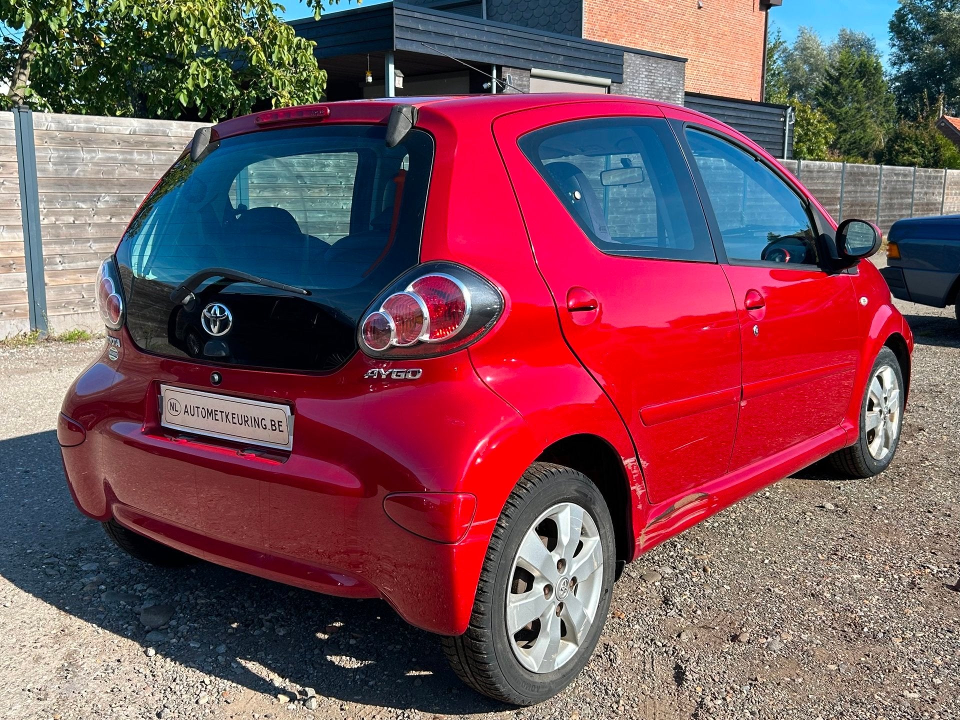 Toyota Aygo 2011 Airco 1.0 Benzine, Autos, Achat, Entreprise, Boîte manuelle, Alcantara
