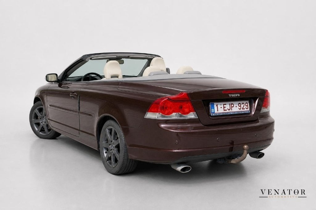 VOLVO C70 Summum Cabriolet | LEDER | PDC | NAVI | AIRCO, Auto's, Voorwielaandrijving, 4 zetels, C70, Beige