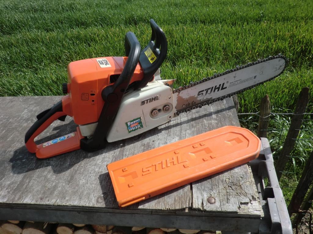 Stihl 039 (MS390) kettingzaag nette staat, Ophalen, Gebruikt, Overige soorten, Stihl