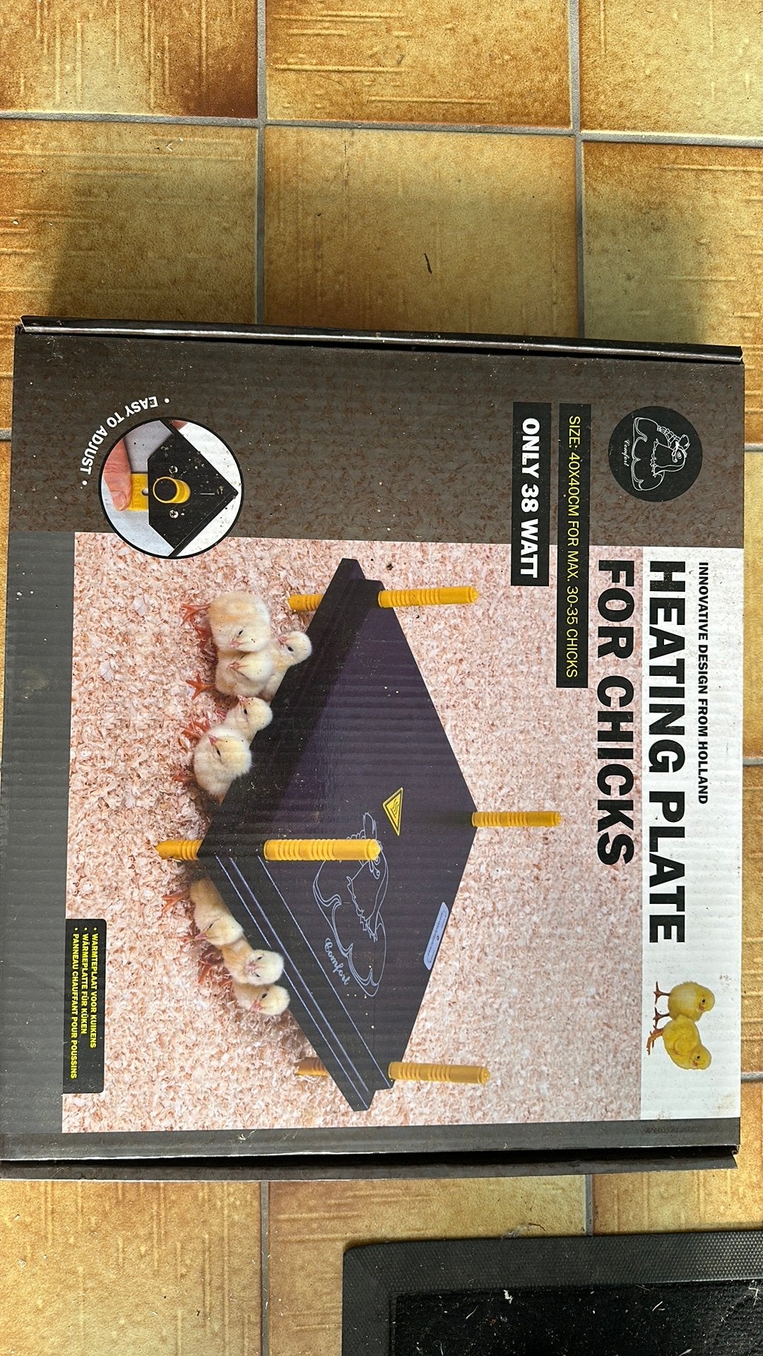 Chauffeuse pour poussin, heating plate for chicks, Animaux & Accessoires, Enlèvement, Neuf