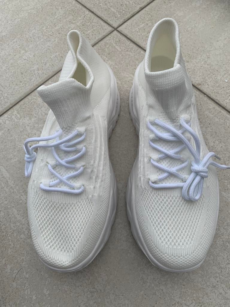 Damessneakers, Ophalen, Wit, Nieuw, Sneakers