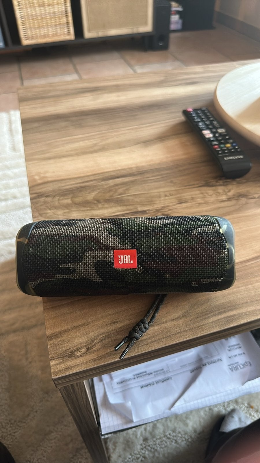 JBL flip 6 camouflage- waterdichte Bluetooth-luidspreker, Audio, Tv en Foto, Bluetooth, Ophalen, Zo goed als nieuw, JBL