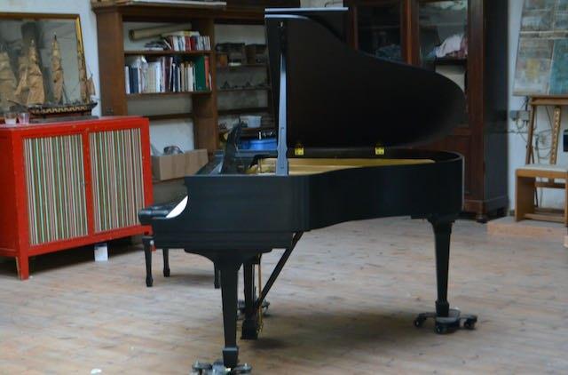 Steinway & Sons Piano, Vleugel Model S, Muziek en Instrumenten, Ophalen, Zo goed als nieuw, Zwart, Piano