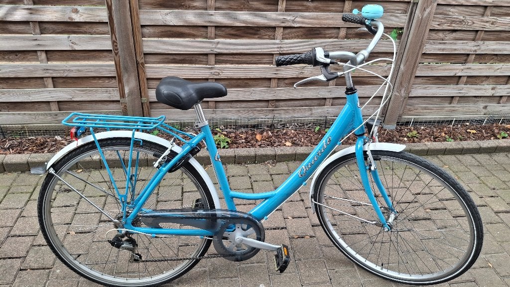 Goede lichte QUARDO 7v damesfiets ONDERHOUD GEHAD 100% oké, Vélos & Vélomoteurs, Vélos | Femmes | Vélos pour femme, Vitesses, Frein sur jante