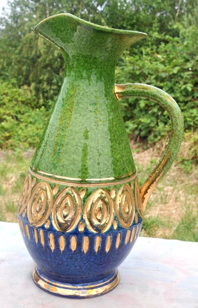 vase cruche origine italie, Antiquités & Art, Antiquités | Céramique & Poterie, Enlèvement ou Envoi
